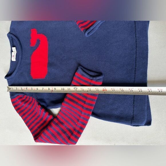 🎉5 for $45🎉 vineyard vines Sweater Pullover Logo Girls Size L 14 - Picture 4 of 7